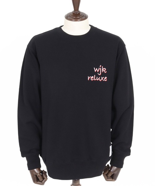 wjk reluxe(ダブルジェーケーリラックス)の「msw1827-heavy sweat pullover トレーナー(WR26S-22)(スウェット・メンズ・ブラック/ホワイト/ネイビー・XL/L/M/S)」の14枚目の写真