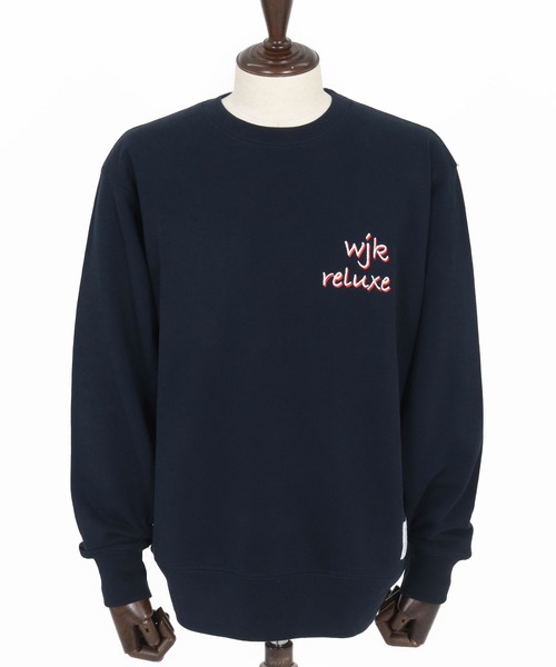wjk reluxe(ダブルジェーケーリラックス)の「msw1827-heavy sweat pullover トレーナー(WR26S-22)(スウェット・メンズ・ブラック/ホワイト/ネイビー・XL/L/M/S)」の15枚目の写真