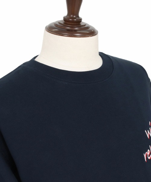 wjk reluxe(ダブルジェーケーリラックス)の「msw1827-heavy sweat pullover トレーナー(WR26S-22)(スウェット・メンズ・ブラック/ホワイト/ネイビー・XL/L/M/S)」の17枚目の写真