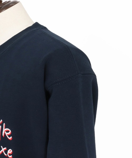 wjk reluxe(ダブルジェーケーリラックス)の「msw1827-heavy sweat pullover トレーナー(WR26S-22)(スウェット・メンズ・ブラック/ホワイト/ネイビー・XL/L/M/S)」の18枚目の写真