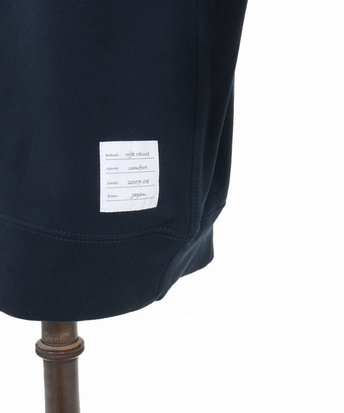 wjk reluxe(ダブルジェーケーリラックス)の「msw1827-heavy sweat pullover トレーナー(WR26S-22)(スウェット・メンズ・ブラック/ホワイト/ネイビー・XL/L/M/S)」の20枚目の写真