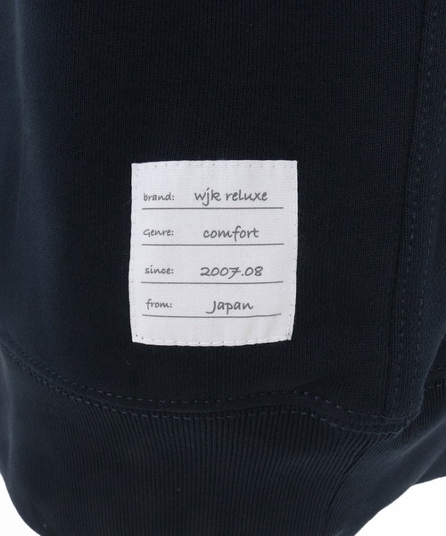 wjk reluxe(ダブルジェーケーリラックス)の「msw1827-heavy sweat pullover トレーナー(WR26S-22)(スウェット・メンズ・ブラック/ホワイト/ネイビー・XL/L/M/S)」の21枚目の写真