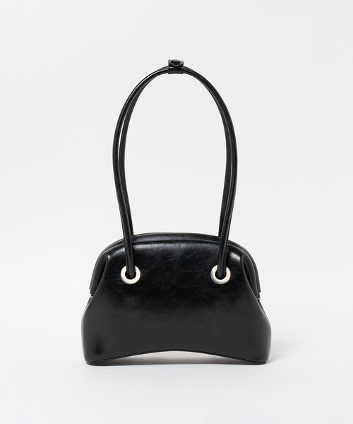 OSOI(オソイ)の「<OSOI>CIRCLE BROT バッグ(ショルダーバッグ・レディース・ブラック/ダークブラウン・FREE)」の2枚目の写真