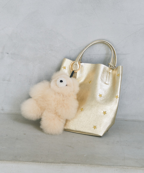 MARLON FIRENZE（マーロンフィレンツェ）の「MARLON/マーロン STARS EMBROIDERED TOTE（トートバッグ・レディース・ゴールド/シルバー・FREE）」の19枚目の写真