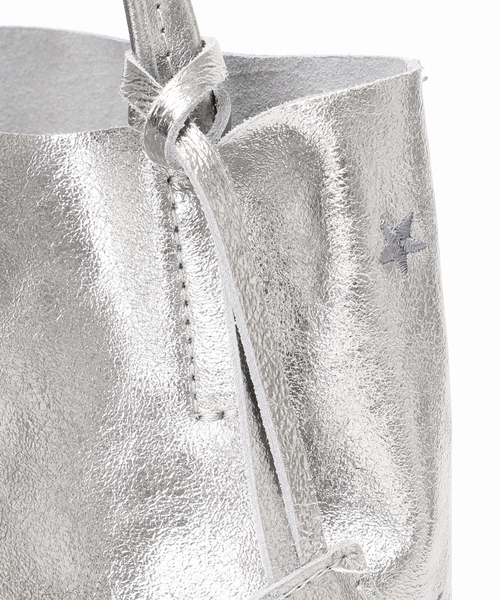 MARLON FIRENZE（マーロンフィレンツェ）の「MARLON/マーロン STARS EMBROIDERED TOTE（トートバッグ・レディース・ゴールド/シルバー・FREE）」の15枚目の写真