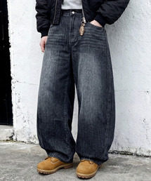 ANOLORCODE（アノローコード）の「セイントカーブドデニムパンツ（ブルー）（デニムパンツ）」