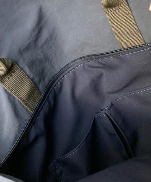 EARTH MADE(アースメイド)の「11POCKET INSIDE PRINT BOSTON(ボストンバッグ・メンズ・ブラック/ブラウン/ダークグレー/サンドベージュ/キャメル/ダークネイビー・FREE)」の12枚目の写真