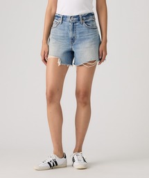 Levi's/リーバイス RIBCAGE ショーツ ライトインディゴ