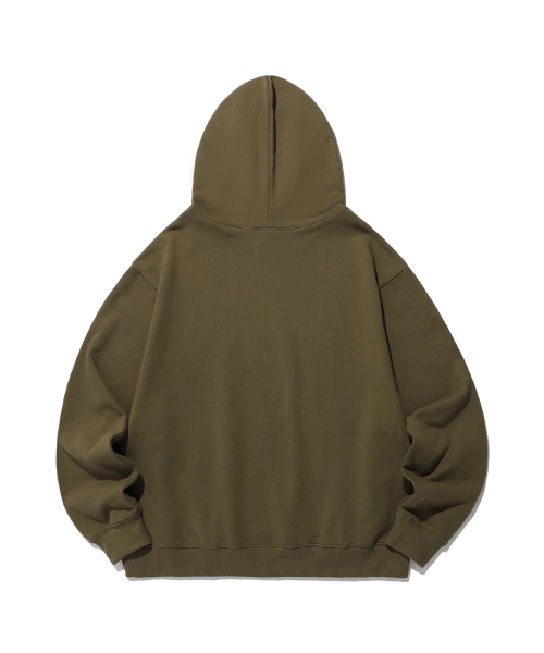 NICE GHOST CLUB（ナイスゴーストクラブ）の「BUNNYBEAR SPRAY ARTWORK HOODIE_KHAKI(NG2ESUM409A)（パーカー・レディース・カーキ・S/M/L）」の2枚目の写真