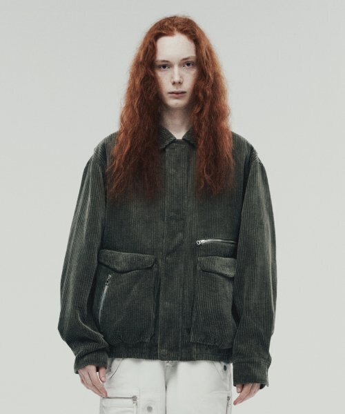 THEVINYLHOUSE(ザバイニルハウス)の「CORDUROY BLOUSON KHAKI (VH2DFUB930A)(ブルゾン・メンズ・その他・S/M/L)」の3枚目の写真