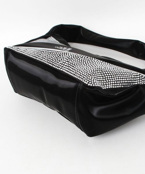 adidas(アディダス)の「ショルダー バッグ スモール ラインストーン / アディダスオリジナルス adidas Originals(ショルダーバッグ・メンズ・ブラック・FREE)」の8枚目の写真