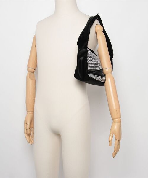 adidas(アディダス)の「ショルダー バッグ スモール ラインストーン / アディダスオリジナルス adidas Originals(ショルダーバッグ・メンズ・ブラック・FREE)」の10枚目の写真