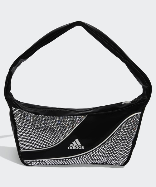 adidas(アディダス)の「ショルダー バッグ スモール ラインストーン / アディダスオリジナルス adidas Originals(ショルダーバッグ・メンズ・ブラック・FREE)」の1枚目の写真