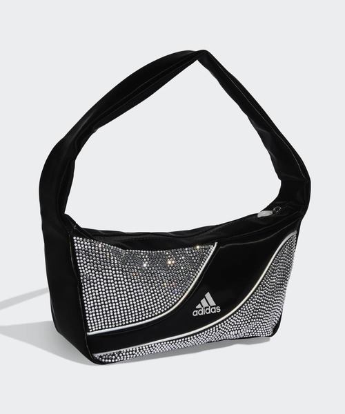 adidas(アディダス)の「ショルダー バッグ スモール ラインストーン / アディダスオリジナルス adidas Originals(ショルダーバッグ・メンズ・ブラック・FREE)」の3枚目の写真