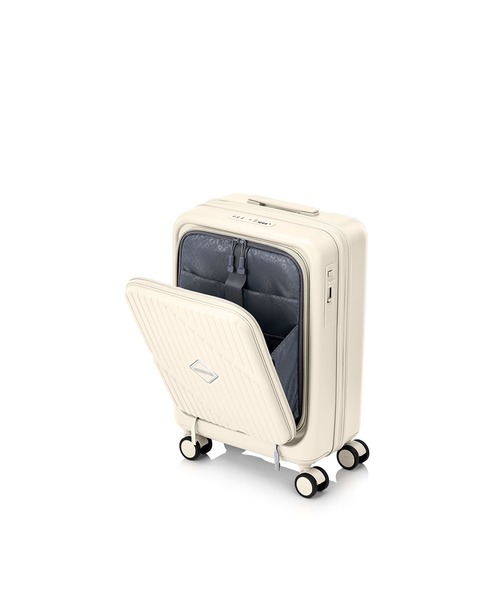 AMERICAN TOURISTER(アメリカンツーリスター)の「アメリカンツーリスター VELOX スピナー54/19 エキスパンダー TSA HW クリーム(スーツケース/キャリーバッグ・レディース・Cream・S)」の7枚目の写真