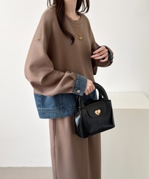 emi+（エミプラス）の「デニムドッキングダンボールプルオーバーセットアップ（セットアップ）」