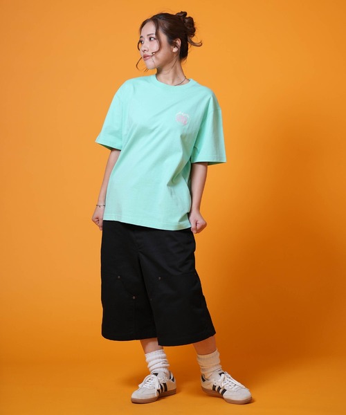 THRASHER(スラッシャー)の「THRASHER/スラッシャー 半袖 Tシャツ レディース プリントSSTEE ムラサキ限定 262TH2ST086(Tシャツ/カットソー・レディース・ピンク/グリーン/ホワイト/グレー・FREE)」の13枚目の写真