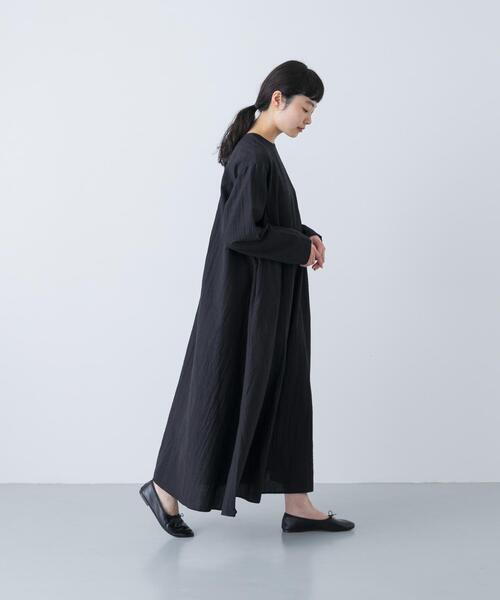 かぐれ（カグレ）の「Aラインワンピース（ワンピース・レディース・ブラック/ネイビー・FREE）」の2枚目の写真