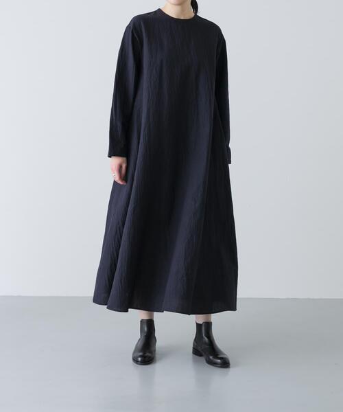 かぐれ（カグレ）の「Aラインワンピース（ワンピース・レディース・ブラック/ネイビー・FREE）」の8枚目の写真
