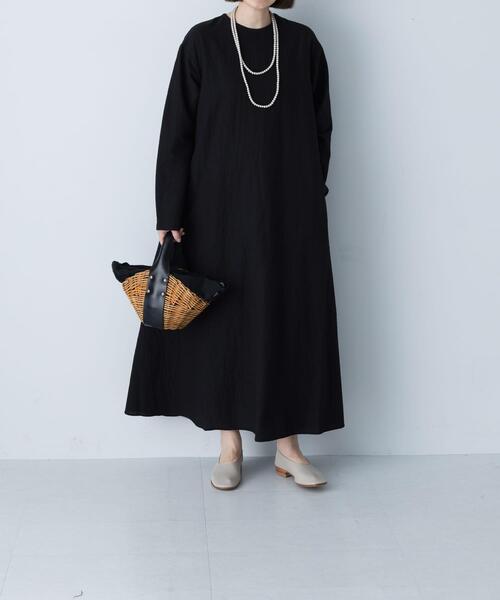 かぐれ（カグレ）の「Aラインワンピース（ワンピース・レディース・ブラック/ネイビー・FREE）」の13枚目の写真