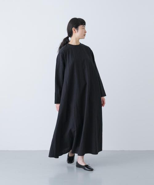 かぐれ（カグレ）の「Aラインワンピース（ワンピース・レディース・ブラック/ネイビー・FREE）」の6枚目の写真