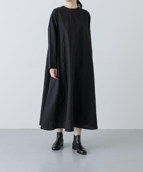 かぐれ（カグレ）の「Aラインワンピース（ワンピース・レディース・ブラック/ネイビー・FREE）」の9枚目の写真