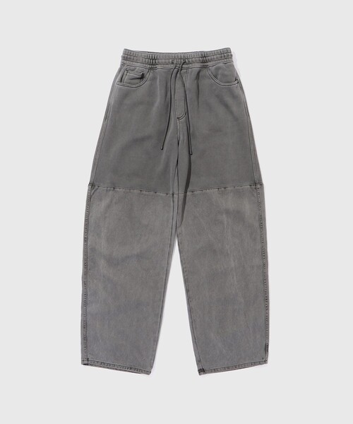 ADAM ET ROPE'（アダムエロペ）の「《別注》【AMOMENTO for ADAM ET ROPE'】 DRAWSTRING DENIM PANTS（その他パンツ・メンズ・チャコールグレー・M）」の13枚目の写真