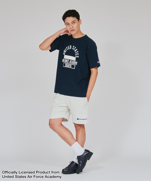 Champion(チャンピオン)の「【Champion/チャンピオン】メンズ リバースウィーブ(R) ショートスリーブTシャツ(Tシャツ/カットソー・メンズ・グレー/ブラック/ネイビー/ホワイト・X-LARGE/LARGE/MEDIUM)」の14枚目の写真