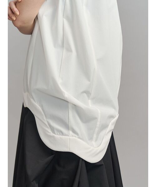 UN3D.（アンスリード）の「WAVE HEM PADDED TOP / ウェーブヘムパデッドトップ（タンクトップ・レディース・ブラック/ホワイト・38/36）」の20枚目の写真