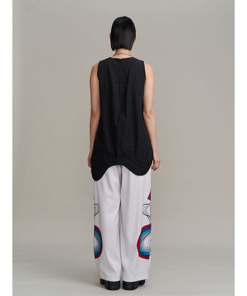 WAVE HEM PADDED TOP / ウェーブヘムパデッドトップ（タンクトップ 