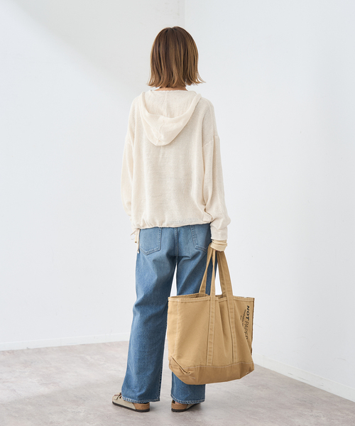 メッシュフードプルオーバー　新品 メッシュフードプルオーバー（Tシャツ/カットソー）｜FRAMeWORK