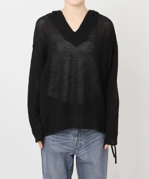 メッシュフードプルオーバー　新品 メッシュフードプルオーバー（Tシャツ/カットソー）｜FRAMeWORK