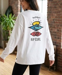 【RIPCURL / リップカール】SEARCH ICON LS/バックプリント 長袖 ロンT