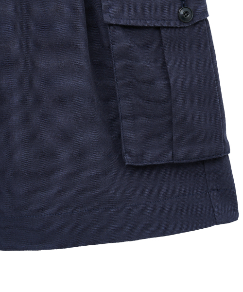 NOIRER(ノイア)の「ブラシドビッグポケットハーフパンツ(ネイビー)(その他パンツ・メンズ・その他・48/52/50)」の7枚目の写真