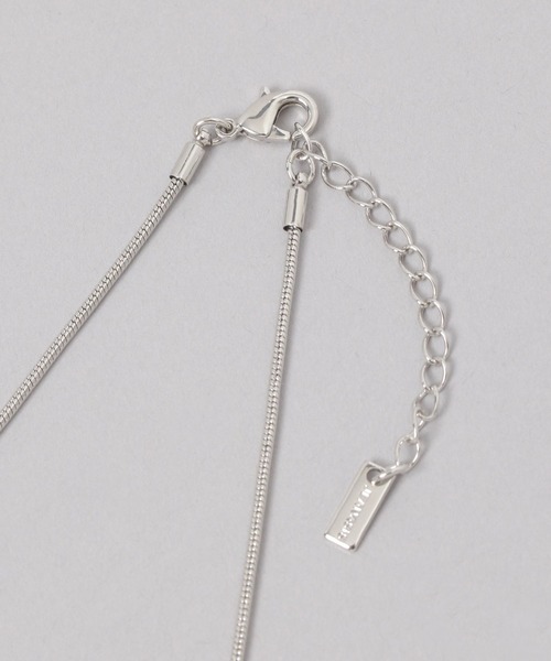 JEANASIS（ジーナシス）の「ストーンクロス2レンネックレス/638280（ネックレス・レディース・シルバー/ゴールド・FREE）」の6枚目の写真