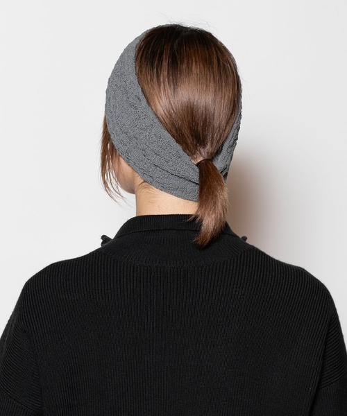 CA4LA(カシラ)の「MIXTURE BAND REPLC(ヘアバンド・メンズ・ネイビー/ピンク/グレー/ブラック・ONESIZE)」の8枚目の写真