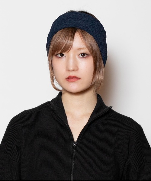 CA4LA(カシラ)の「MIXTURE BAND REPLC(ヘアバンド・メンズ・ネイビー/ピンク/グレー/ブラック・ONESIZE)」の9枚目の写真