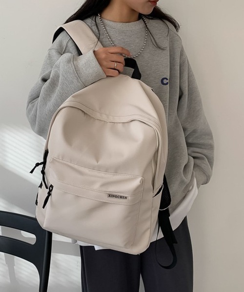 NEW GENTLEMAN(ニュージェントルマン)の「ハッピー シンプル バックパック(バックパック/リュック・メンズ・ホワイト/ブラック・FREE)」の13枚目の写真