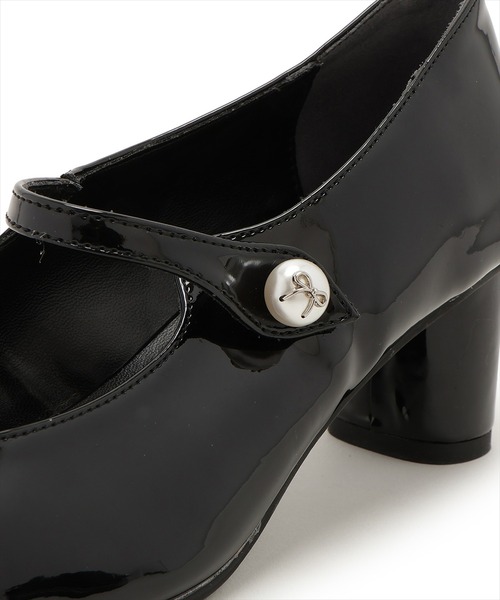 WILLSELECTION(ウィルセレクション)の「スクエアトゥメリージェーンストラップ付きパンプス(パンプス・レディース・ピンク/ブラック・MEDIUM/LARGE)」の20枚目の写真