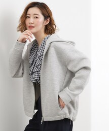 grove（グローブ）の「ダンボールジャージ フードパーカージャケット（ブルゾン）」