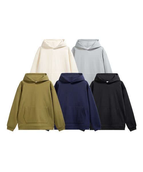 BUTTON SEOUL（ボタンソウル）の「4-Wayストレッチエアフレックススウェットフード（5カラー）（Tシャツ/カットソー・メンズ・グレー/ブラック/アイボリー/ネイビー/ベージュ系その他・MEDIUM/LARGE/X-LARGE）」の6枚目の写真