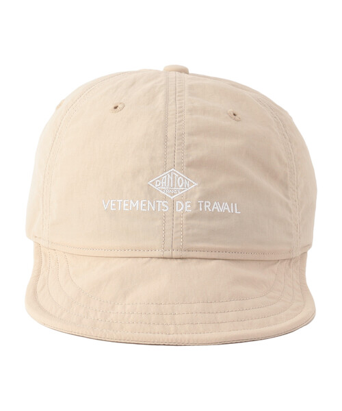DANTON(ダントン)の「Nylon Tusser 6-panel Cap(キャップ・レディース・グレイッシュベージュ/ブラック/ベージュ/ネイビー/ブラウン・F)」の7枚目の写真