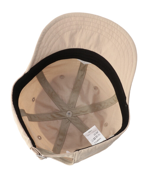 DANTON(ダントン)の「Nylon Tusser 6-panel Cap(キャップ・レディース・グレイッシュベージュ/ブラック/ベージュ/ネイビー/ブラウン・F)」の12枚目の写真
