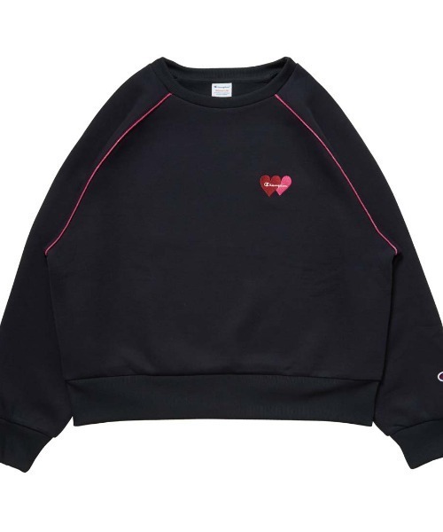 Champion（チャンピオン）の「チャンピオン  CREW NECK SWEATSHIRT（スウェット・レディース・ネイビー/ダークブラウン・M/L）」の2枚目の写真