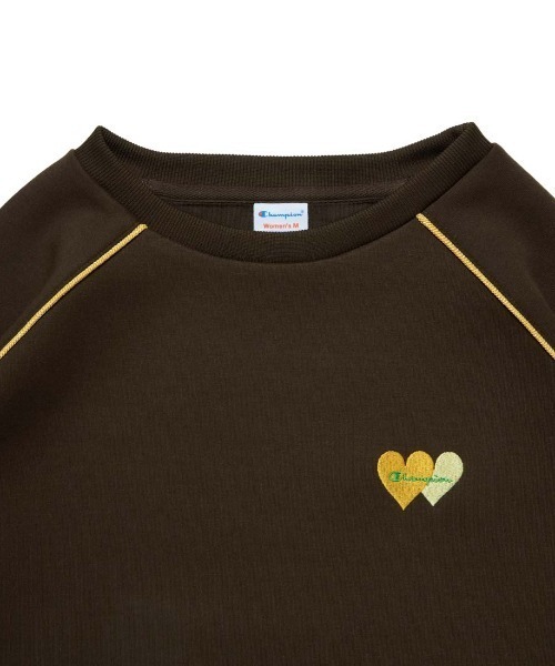Champion（チャンピオン）の「チャンピオン  CREW NECK SWEATSHIRT（スウェット・レディース・ネイビー/ダークブラウン・M/L）」の4枚目の写真