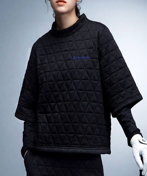 antiqua(アンティカ)の「【STCH】キルティング トップス(その他トップス・レディース・グレー/ホワイト/ブラック・ONESIZE)」の3枚目の写真