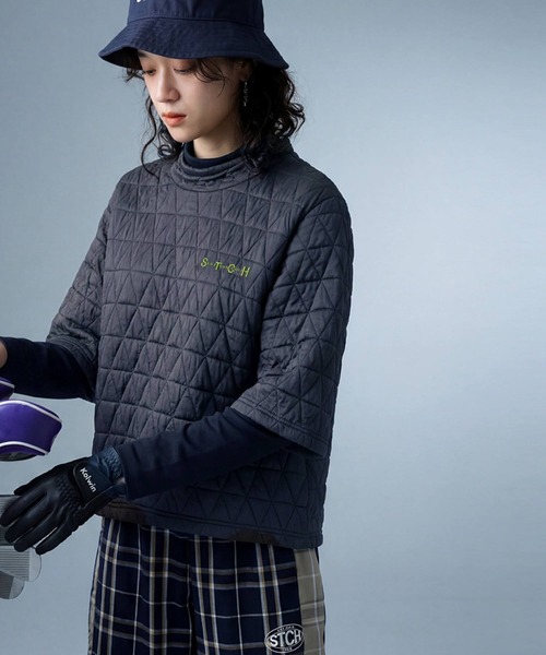 antiqua(アンティカ)の「【STCH】キルティング トップス(その他トップス・レディース・グレー/ホワイト/ブラック・ONESIZE)」の15枚目の写真