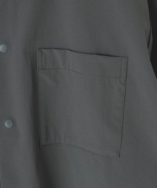 GLOBAL WORK（グローバルワーク）の「エアカルシャツ/618962（シャツ/ブラウス・キッズ・チャコールグレー/ブラック/ミント・150cm/140cm/130cm/160cm）」の10枚目の写真