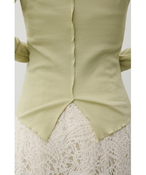 STYLEMIXER（スタイルミキサー）の「2WAYオープンカットトップ（Tシャツ/カットソー・レディース・ミント/ホワイト/ブラック・FREE）」の10枚目の写真