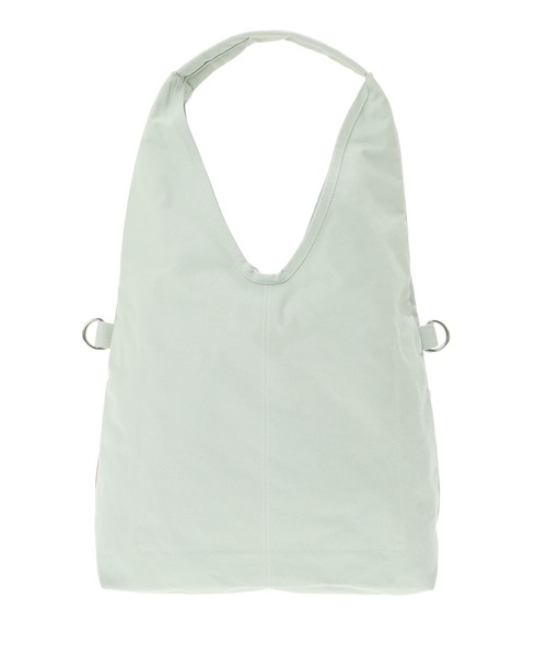 Manhattan Portage（マンハッタンポーテージ）の「BROOKHAVEN TOTE BAG CANVAS LIGHT 26（トートバッグ・レディース・グレー/グリーン・MEDIUM）」の6枚目の写真